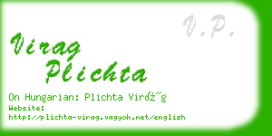 virag plichta business card